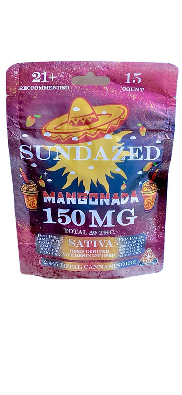 Baked Bytes - Sundazed Delta 9 Live Resin Gummies 150MG THC Baked Bytes - Sundazed Delta 9 Live Resin Gummies 150MG THC