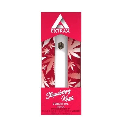 THCh + THCjd 2G Disposable | Lights Out Collection - Strawberry Kush Indica