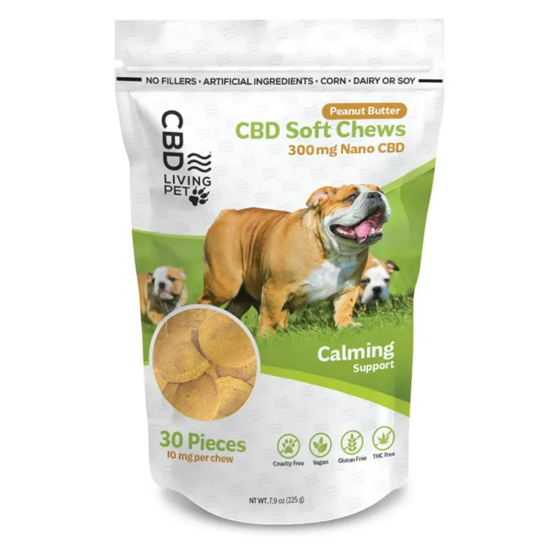 CBD Living - Calming Pet Chews 300mg CBD