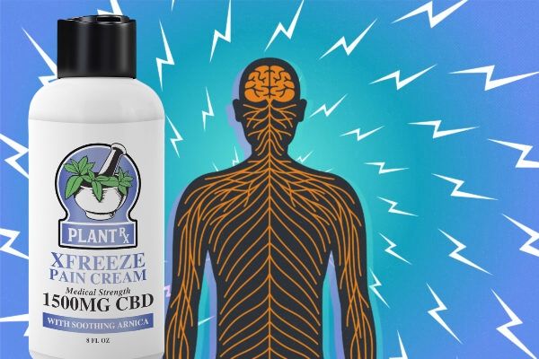 1500MG CBD PLANTRX X-Freeze Lotion Prescription Strength with Arnica