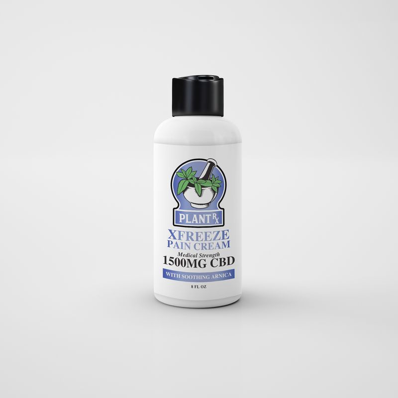 1500MG CBD PLANTRX X-Freeze Lotion Prescription Strength with Arnica
