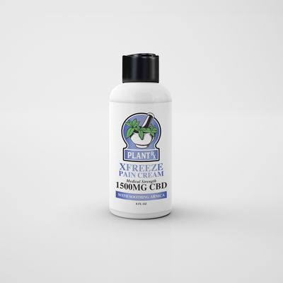 1500MG CBD PLANTRX X-Freeze Lotion Prescription Strength with Arnica 1500MG CBD PLANTRX X-Freeze Lotion Prescription Strength with Arnica