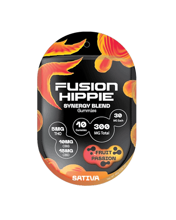 Fusion Hippie MicroDose Sativa Gummies