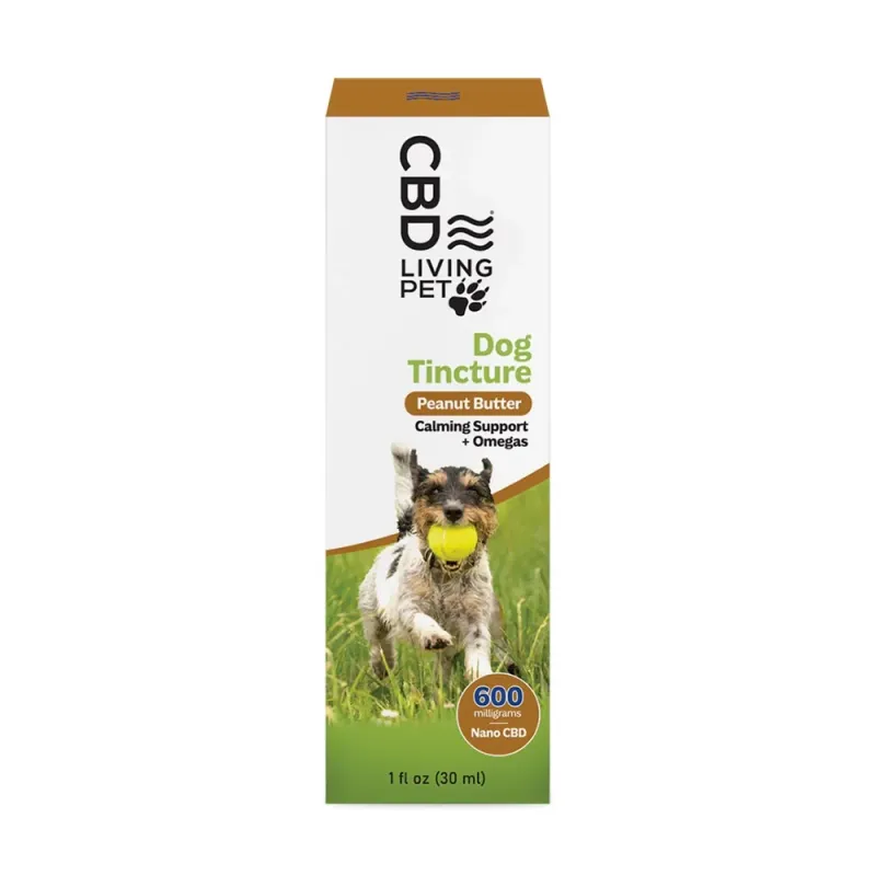 CBD DOG CALMING TINCTURE - 600mg CBD Living