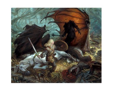 Eowyn and the Lord of the Nazgul