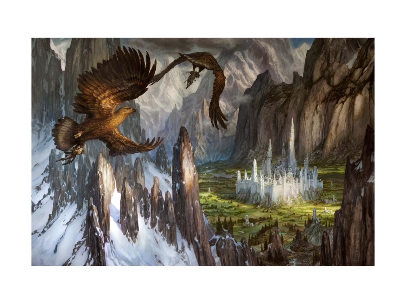 Hurin and Huor Approaching Gondolin