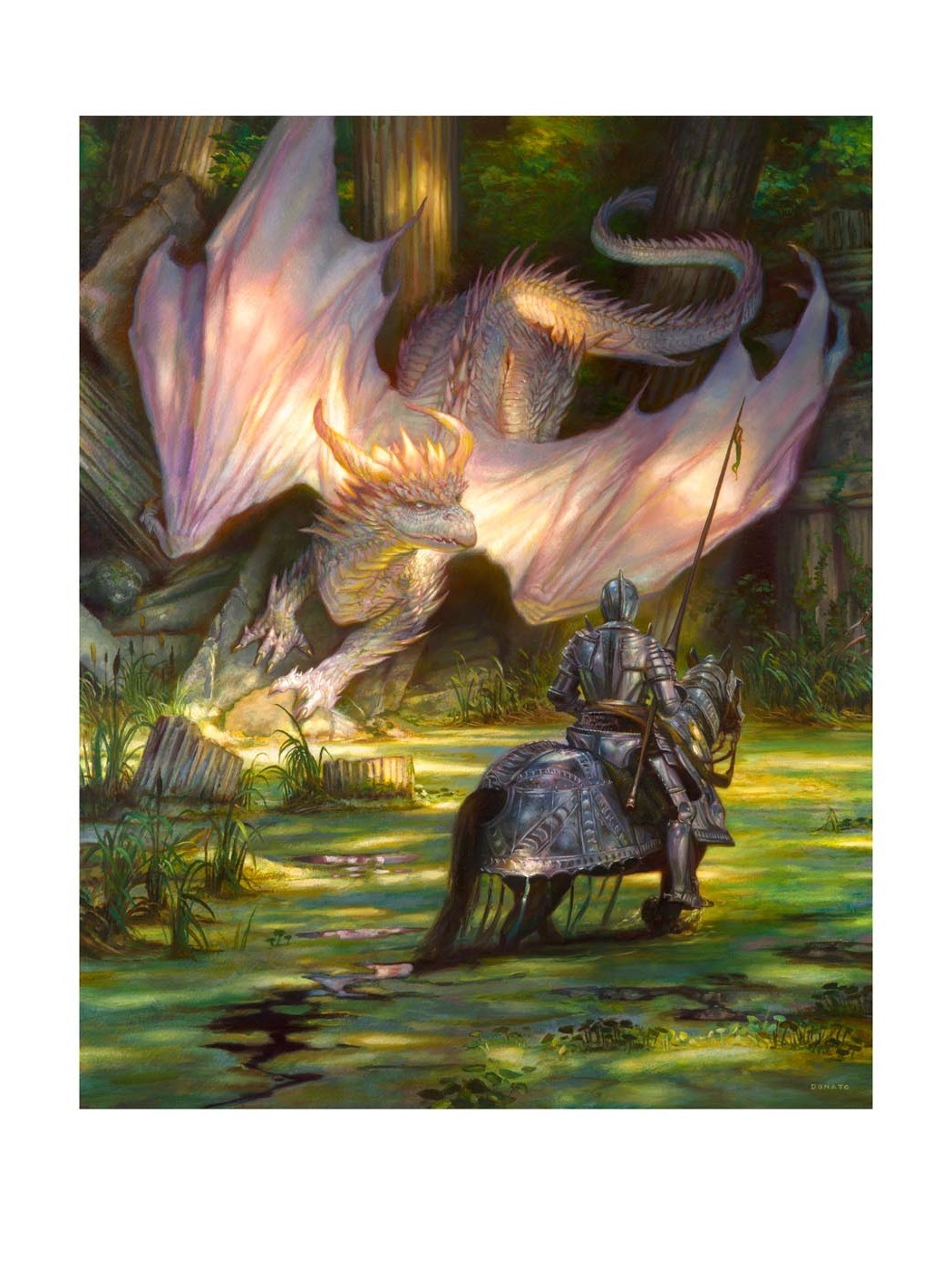 St. George and the White Dragon
