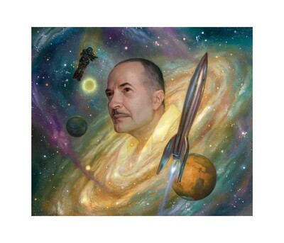Robert Heinlein - portrait
