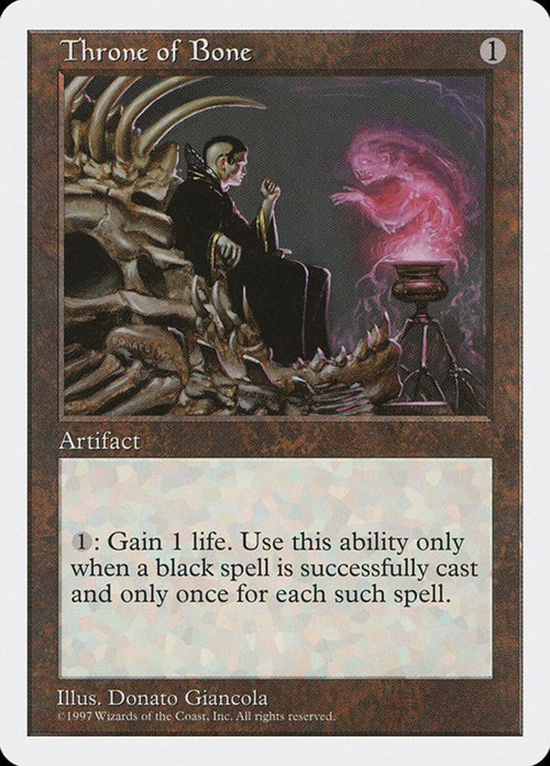 Throne of Bone - Artist Proof - 5th Edition