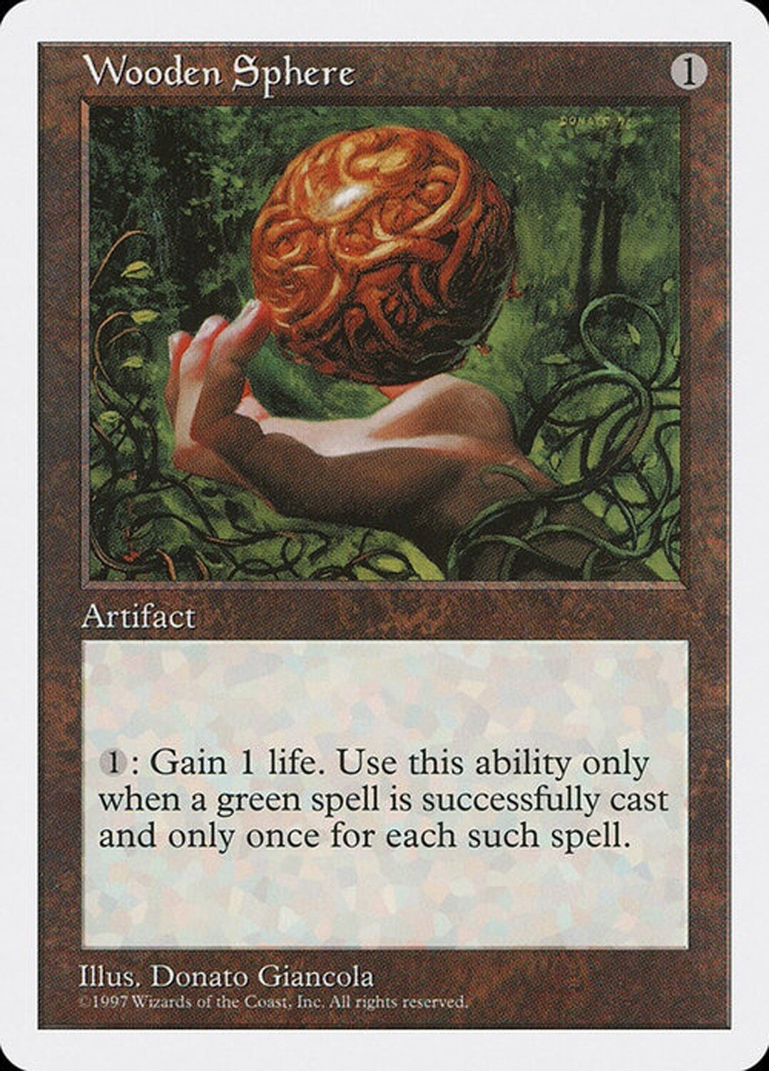 Wooden Sphere - Artist Proof - 5th Edition