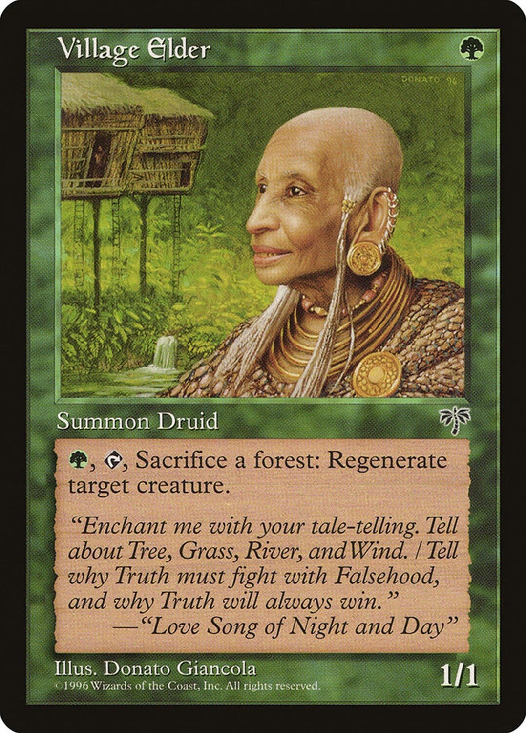 Village Elder - Artist Proof - Mirage