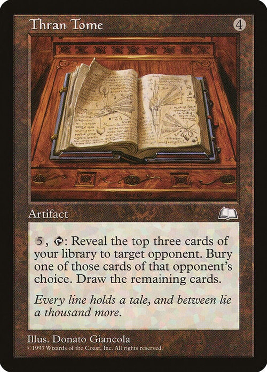 Thran Tome - Artist Proof - Weatherlight
