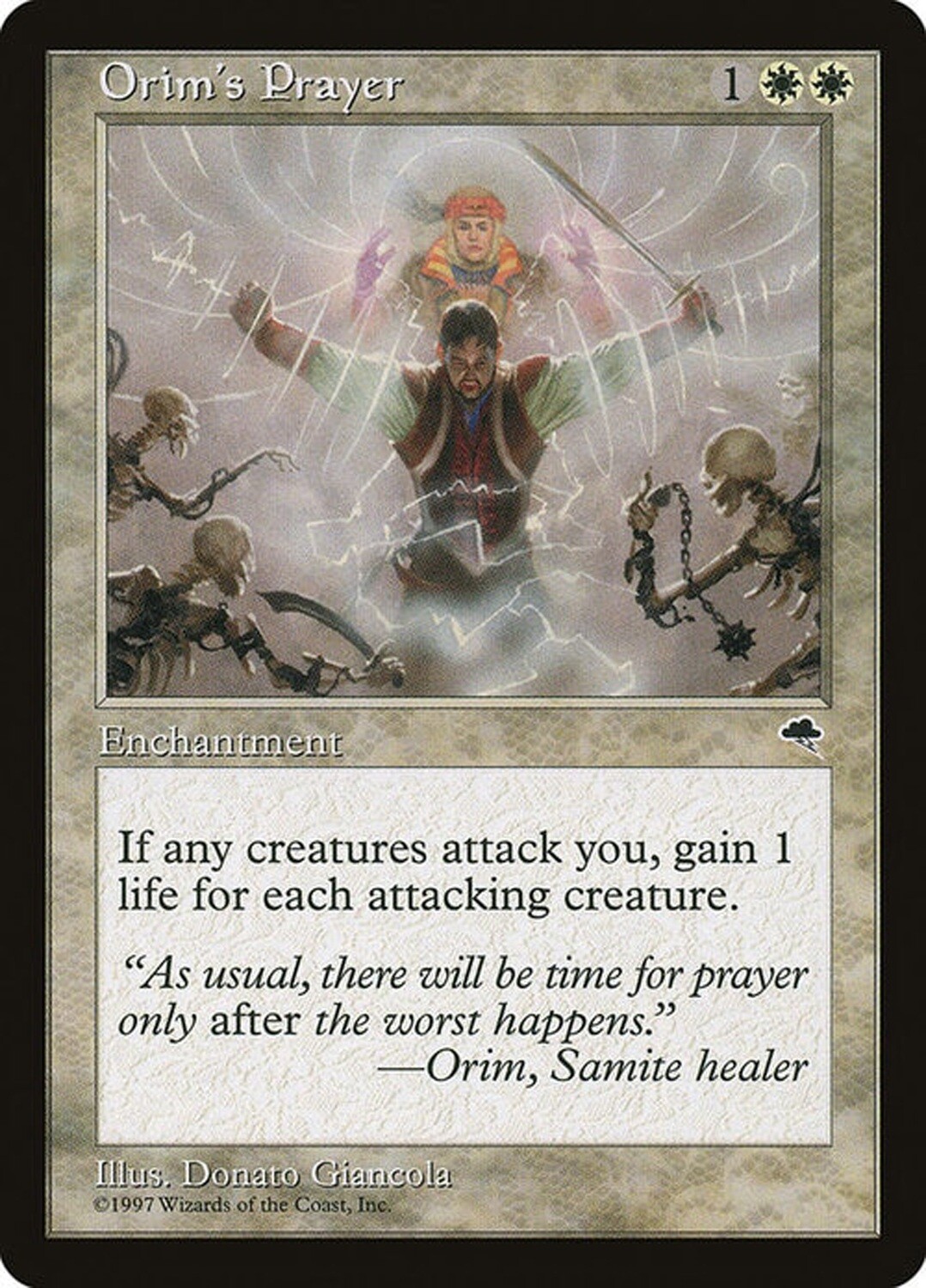Orim's Prayer - Artist Proof - Tempest