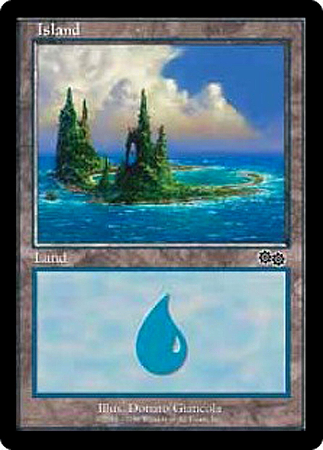 Island - Approaching Storm - Artist Proof - Urza's Saga