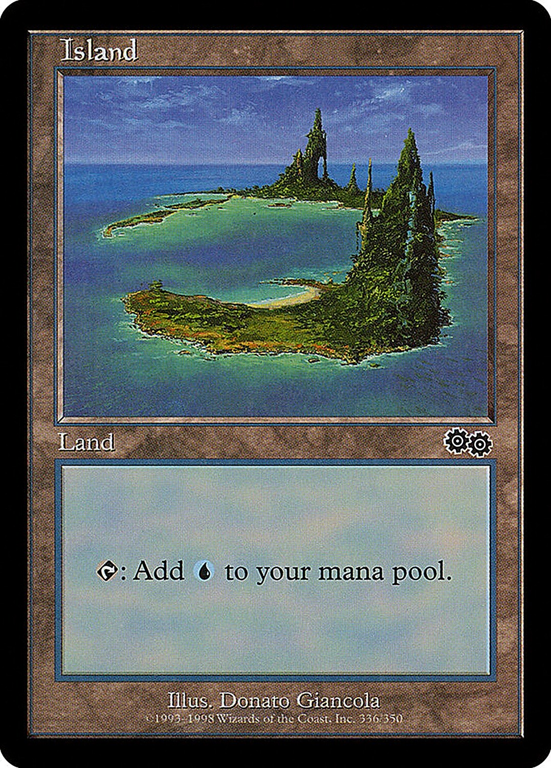Island - Calm - Artist Proof - Urza's Saga