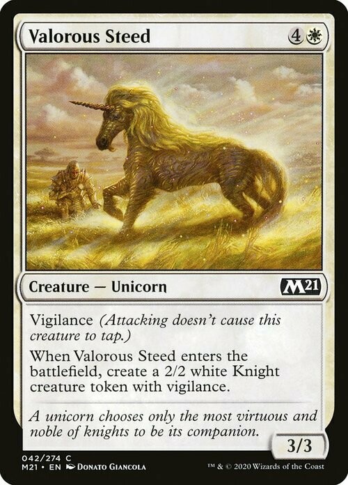 Valorous Steed - Artist Proof - M21