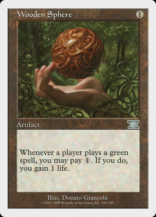 Wooden Sphere- Artist Proof - 6th Edition