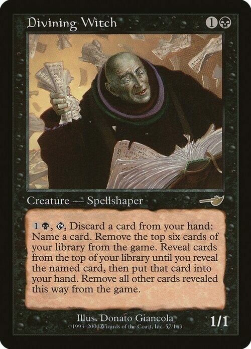 Divining Witch - Artist Proof - Nemesis