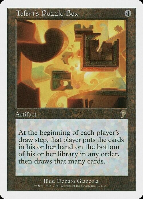 Teferi's Puzzle Box - Artist Proof - 7th Edition