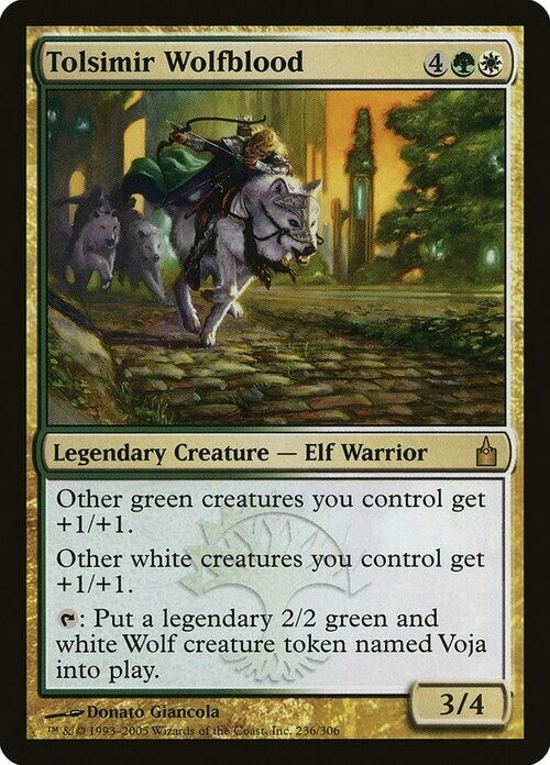 Tolsimir, Wolfblood - Artist Proof - Ravnica