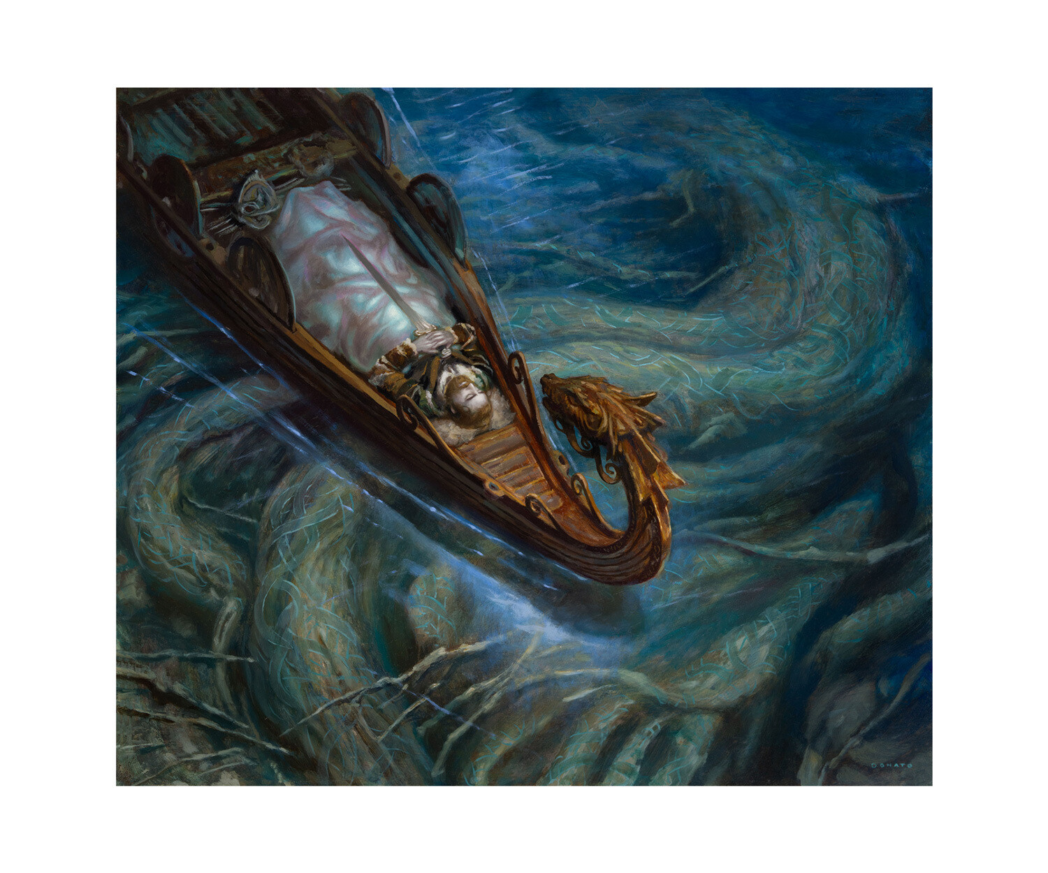 Funeral Longboat