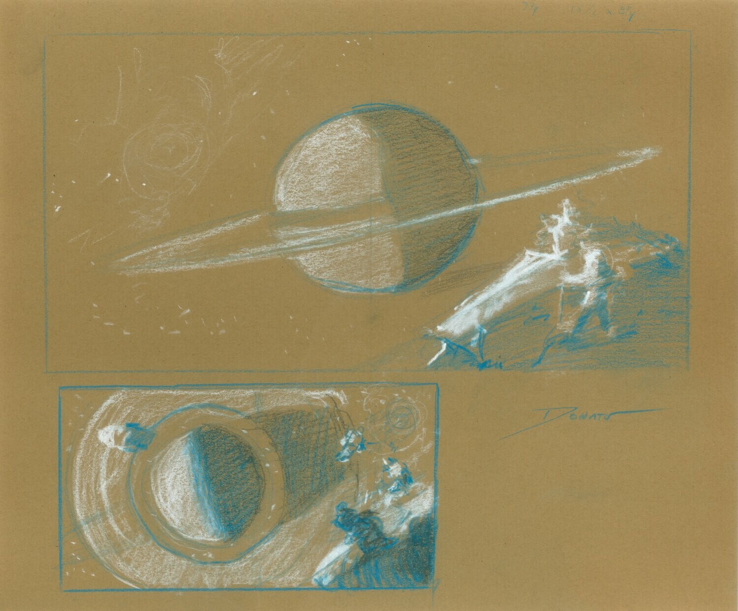 Saturn Mining - concept sketches