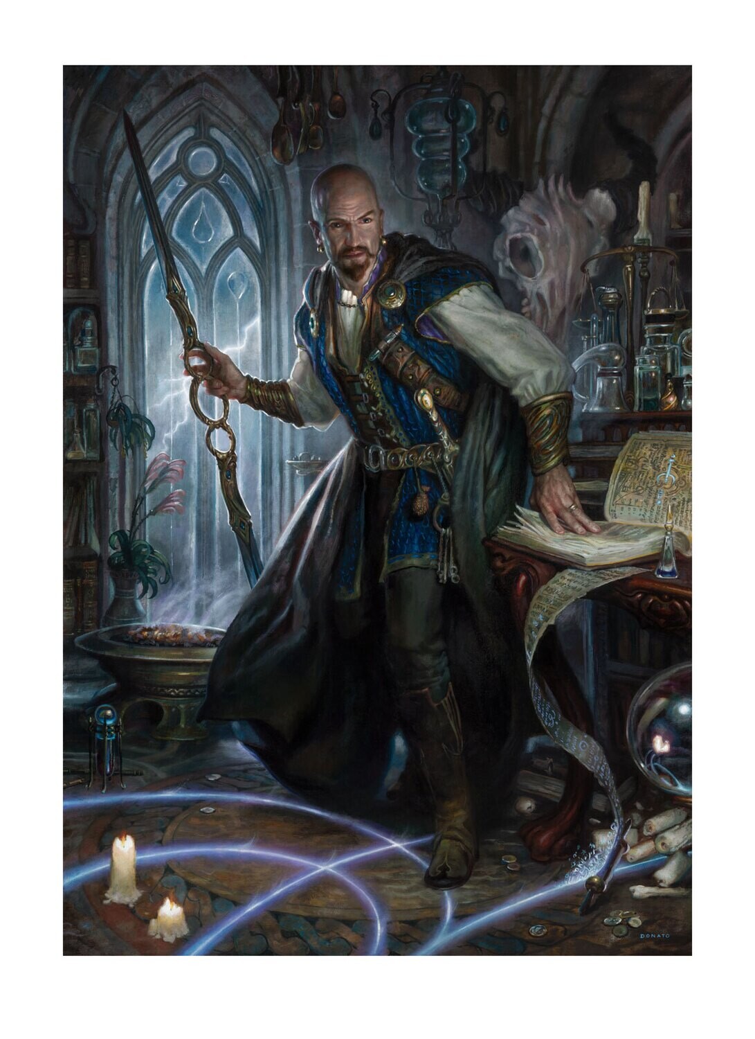 Mordenkainen the Wizard - Canvas Giclee