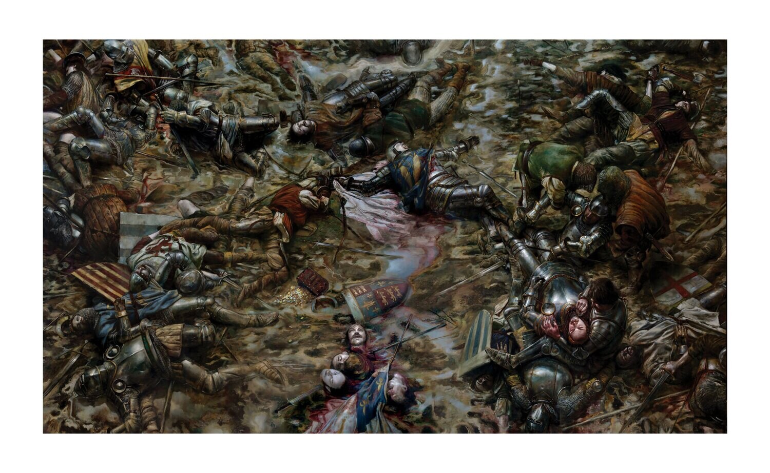 The Battle of Agincourt - Center Panel