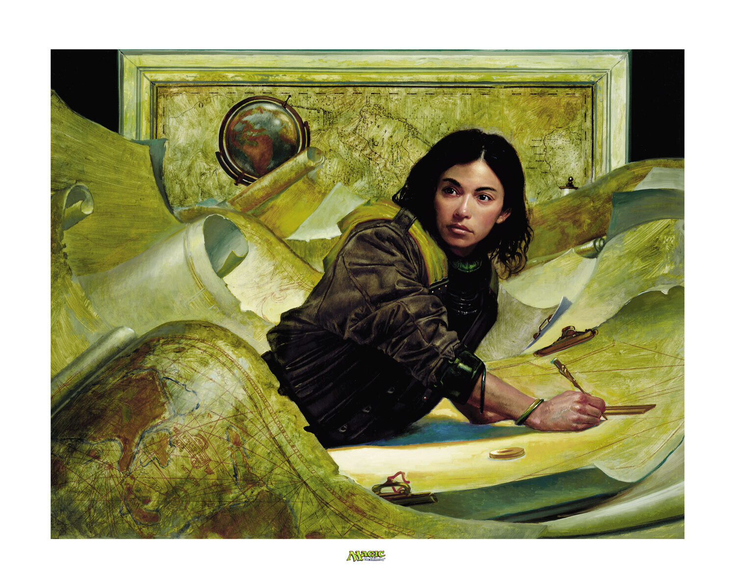 Cartographer - Canvas Giclee