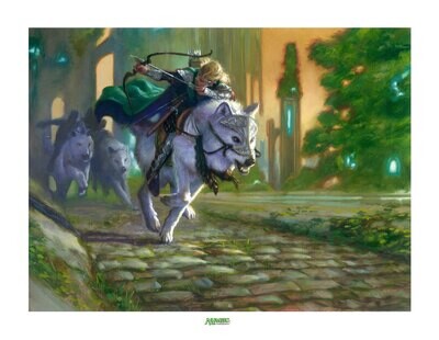 Tolsimir Wolfblood - Canvas Giclee