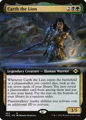 Carth the Lion - Modern Horizons 2 - extended art