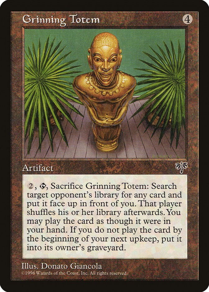 Grinning Totem - Artist Proof - Mirage