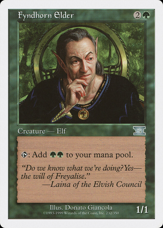 Fyndorn Elder- Artist Proof - 6th Edition