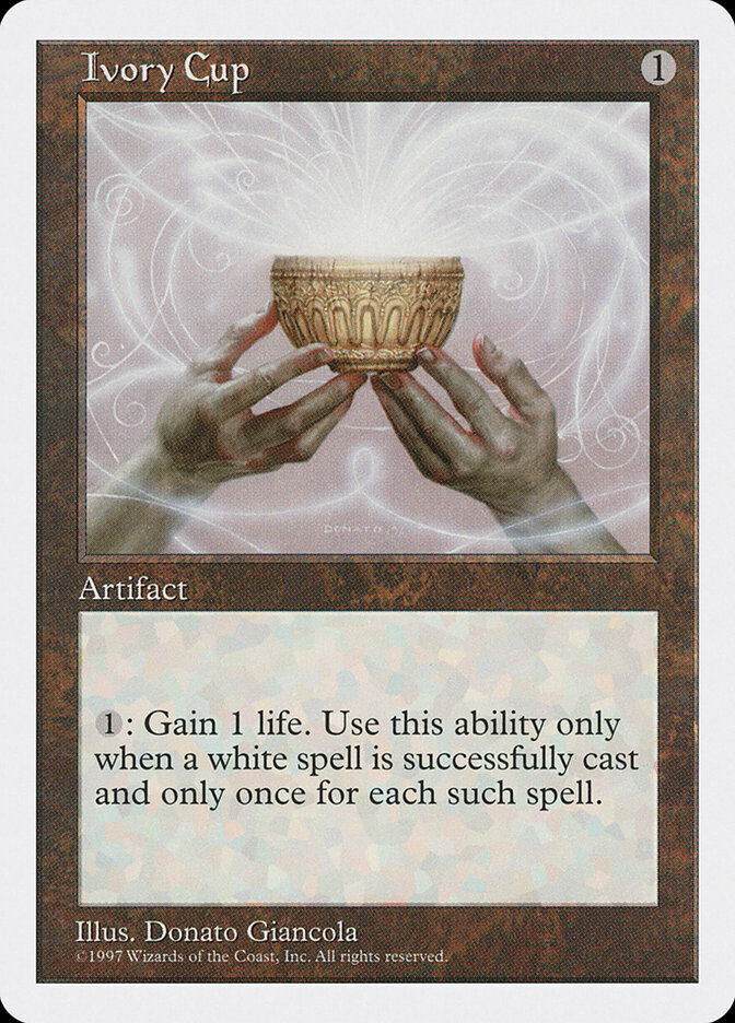 Ivory Cup - Artist Proof - 5th Edition