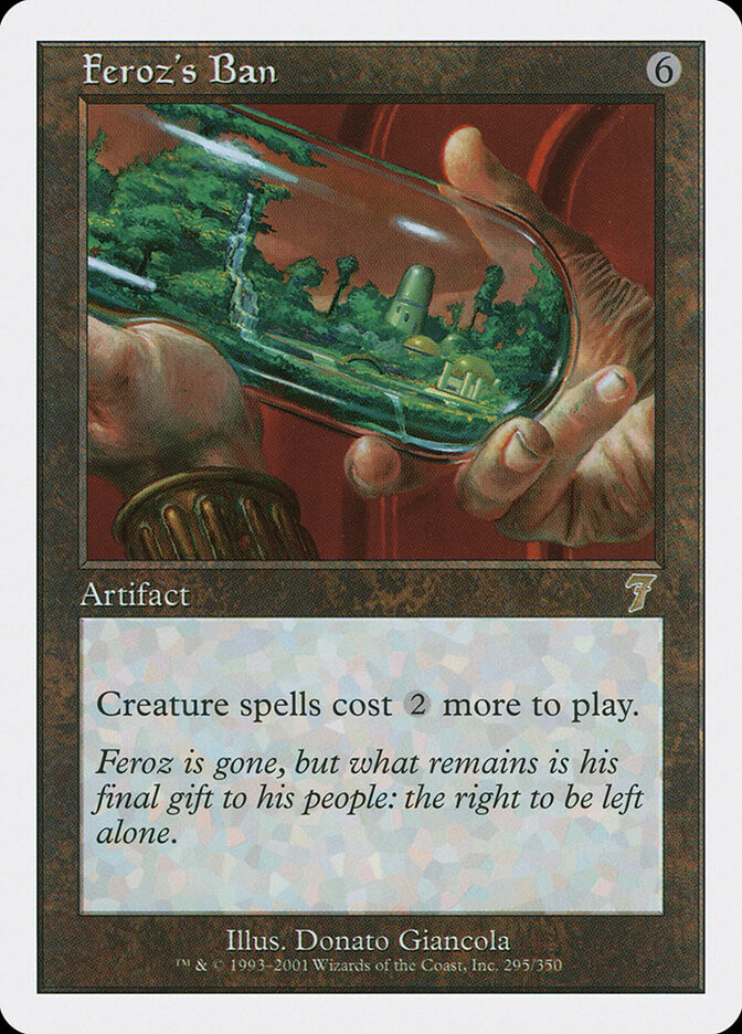 Feroz's Ban- Artist Proof - 7th Edition