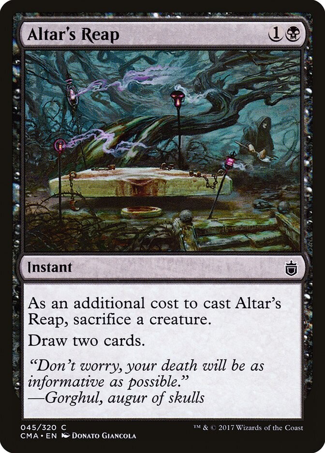 Altar's Reap - Artist Proof - Commander Anthology