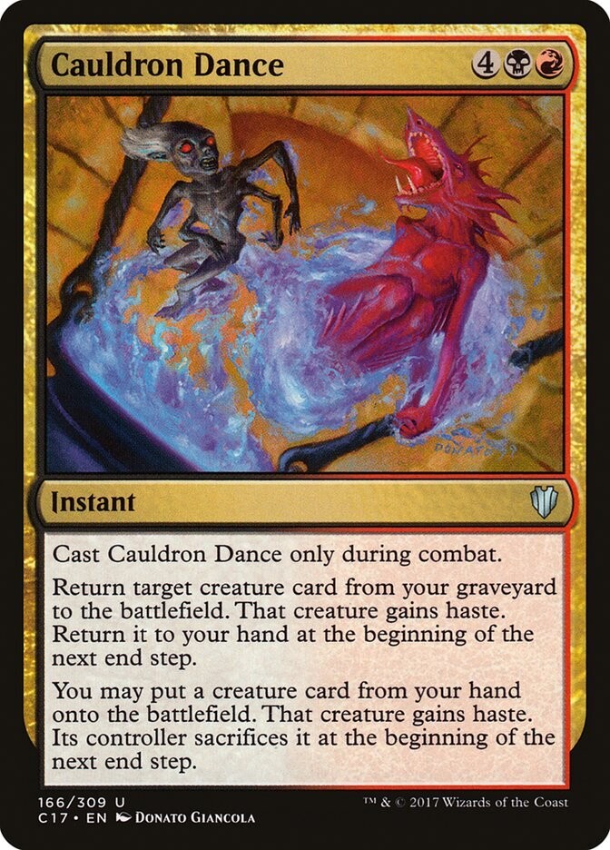 Cauldron Dance - Artist Proof - Commander 2017