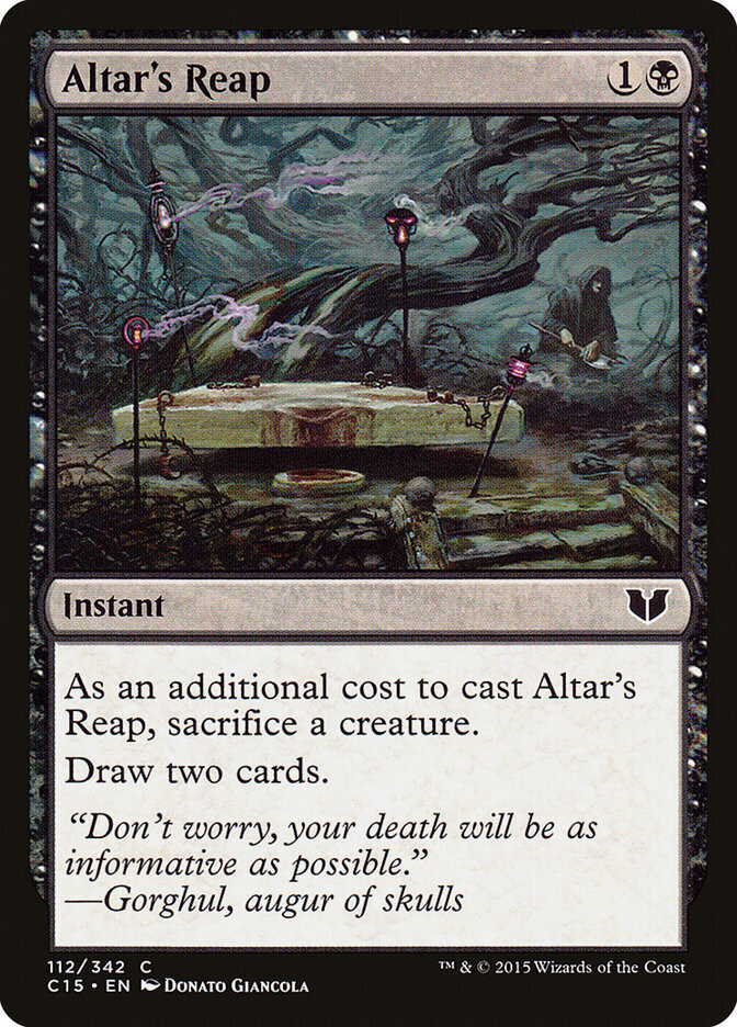 Altar's Reap - Artist Proof - Commander 2015