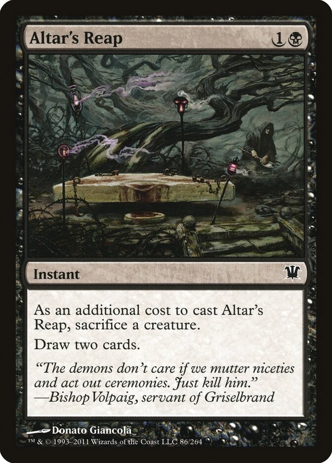 Altar&#39;s Reap - Artist Proof - Innistrad