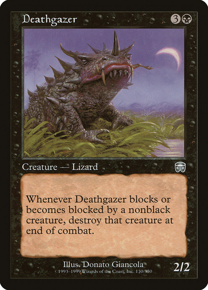 Deathgazer - Artist Proof - Mercadian Masques
