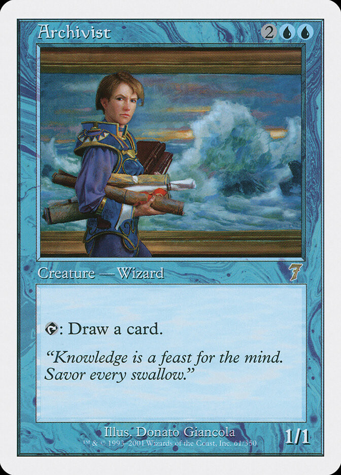 Archivist - Artist Proof - 7th Edition