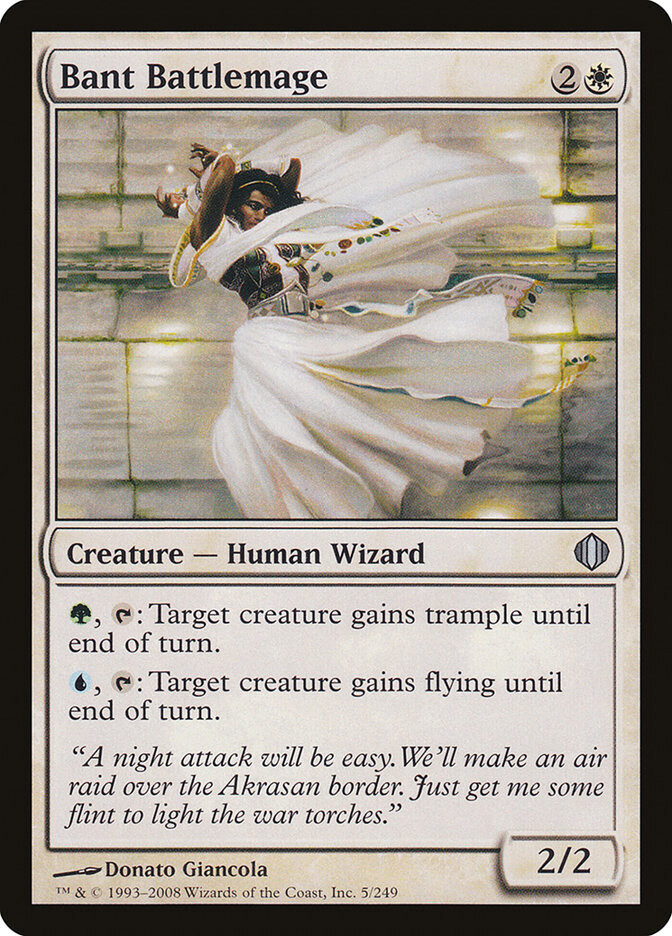 Bant Battle Mage - Artist Proof - Shards of Alara