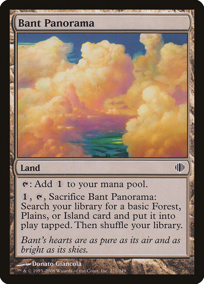 Bant Panorama - Artist Proof - Shards of Alara