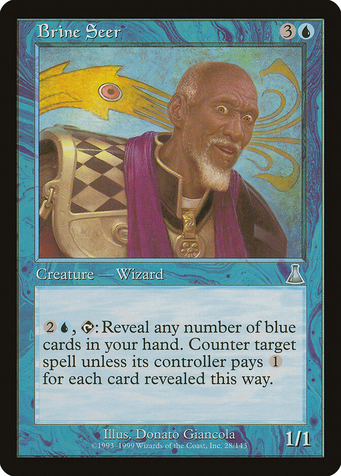 Brine Seer - Artist Proof - Urza&#39;s Destiny