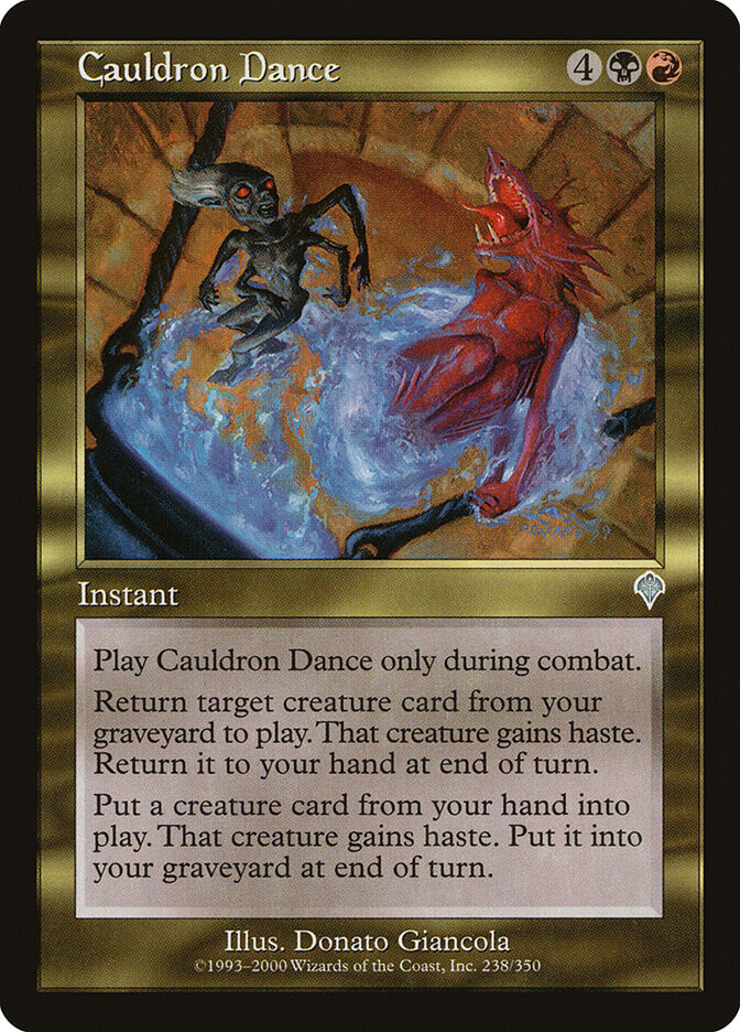Cauldron Dance - Artist Proof - Invasion