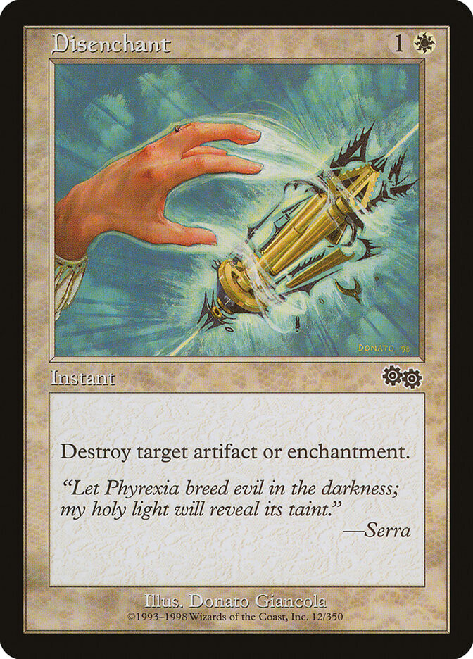Disenchant - Artist Proof - Urza's Saga