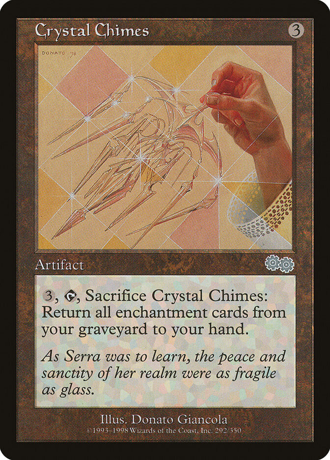 Crystal Chimes- Artist Proof - Urza's Saga