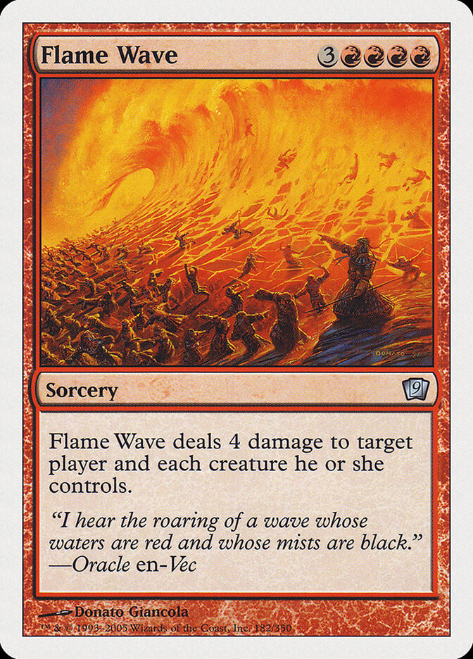 Flame Wave - Artist Proof - 9th Edition