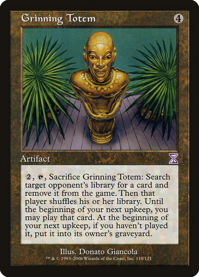Grinning Totem - Artist Proof - Time Spiral