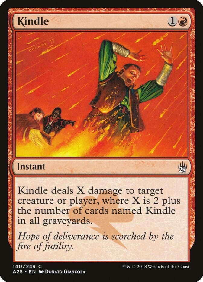 Kindle - Artist Proof -  Masters 25